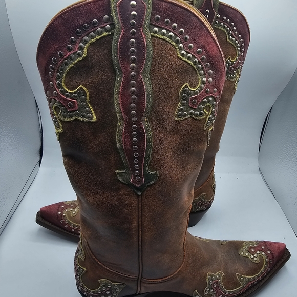 Old Gringo Taka Studded Western Boots - Picture 11 of 16